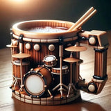 Drum Kit-Shaped Mug