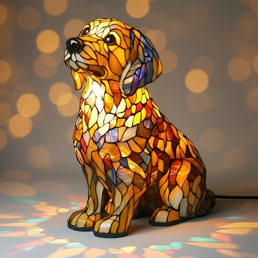 Lily, Spiritual Statue of Golden Retriever