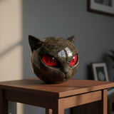 Black Stone Guardian Cat