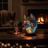 Bo, Magical Wolf in Silhouette