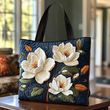 Quilted Artisanal Bag - Delicate Magnolia