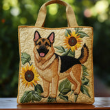 Artisanal Bag - Floral German Shepherd