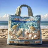 Quilted Artisanal Bag - Sea Turtles
