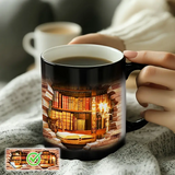 Ceramic Mug with Enchanted Shelf and Thermal Effect
