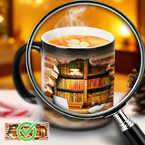 Ceramic Mug with Enchanted Shelf and Thermal Effect