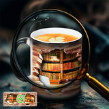 Ceramic Mug with Enchanted Shelf and Thermal Effect