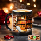Ceramic Mug with Enchanted Shelf and Thermal Effect