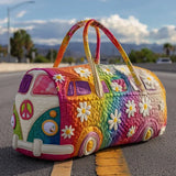 Quilted Hippie Journey Travel Bag