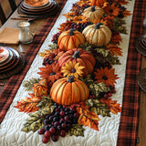 Quilted Table Runner - Parade of Pumpkins