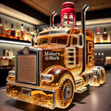 Truck Whisky Bottle