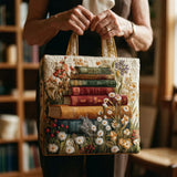 Quilted Artisanal Bag - Floral Pattern