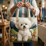 Quilted Artisanal Bag - Enchanted Dog